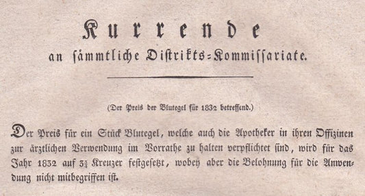 Hirudoterapie - Lecție de Istorie Austriacă