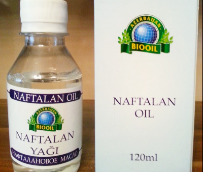Ulei de Naftalan pentru probleme de piele